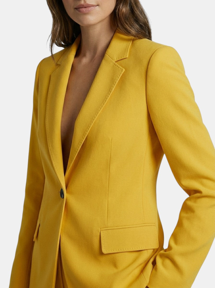 Costume blazer et pantalon large élégant chic pour femme toutes saisons