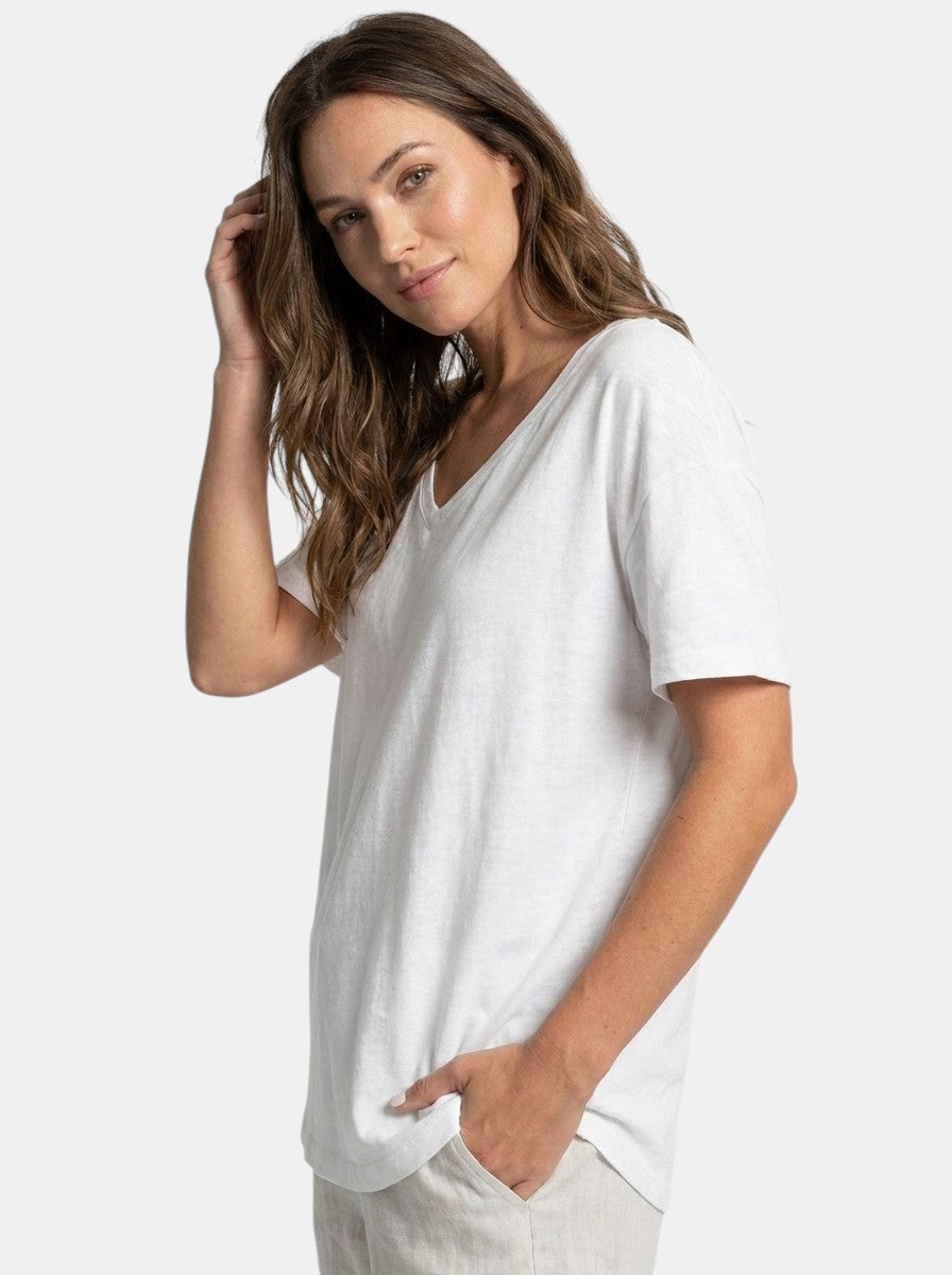 Blouse en coton légère femme coupe ample fluide style estival décontracté
