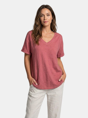 Blouse en coton légère femme coupe ample fluide style estival décontracté