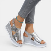 Sandales légères orthopédiques femme semelle profilée confortables toute la journée