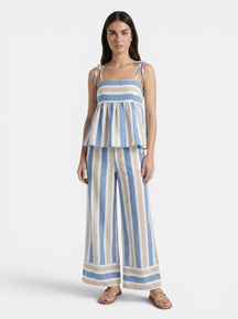 Robe d'été légère femme élégante pour invitée de mariage fluide