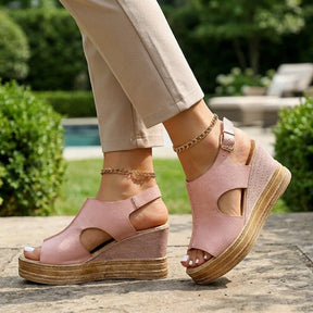 Sandales réglables rembourrées femme soutien voûte plantaire et style équilibré