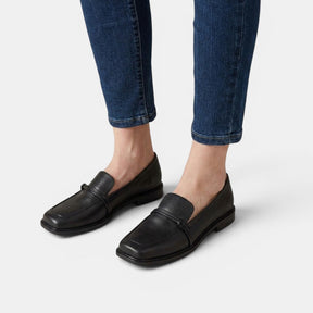 Mocassins synthétiques sans lacets confort orthopédique casual femme
