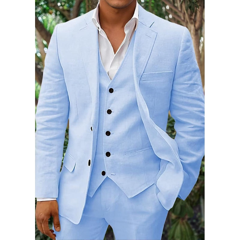 Costume en Lin pour Homme - Élégance et Confort pour Événements