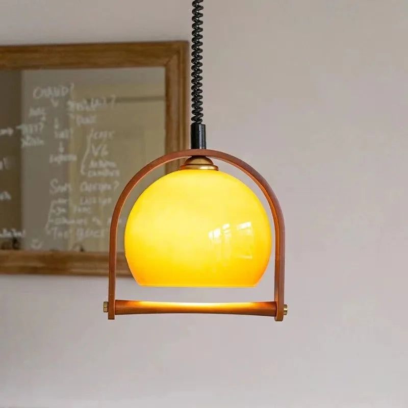 Lampe Pendante Bauhaus Vintage - Élégance Classique et Chaleur Moderne