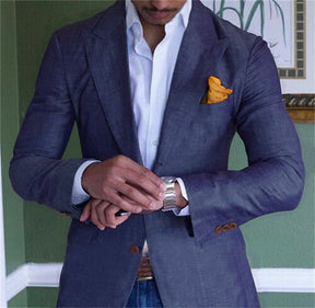 Blazer en Lin pour Hommes - Confort et Élégance pour l'Été