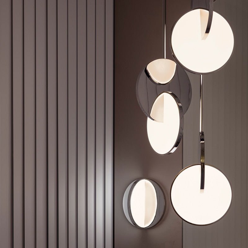 Lampe Suspendue LED Ajustable - Élégance et Flexibilité pour Intérieur