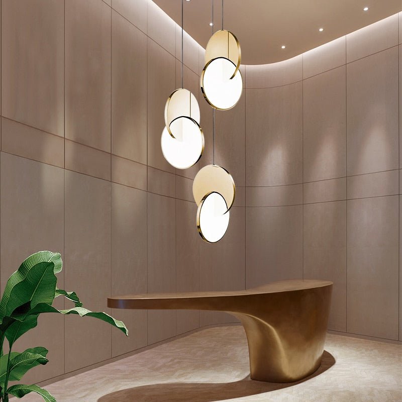 Lampe Suspendue LED Ajustable - Élégance et Flexibilité pour Intérieur