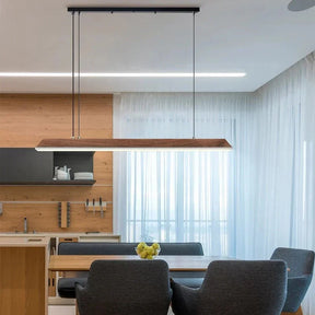 Lumière LED en Bois Naturel - Design Élégant et Écologique