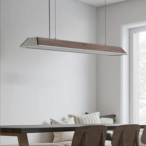 Lumière LED en Bois Naturel - Design Élégant et Écologique
