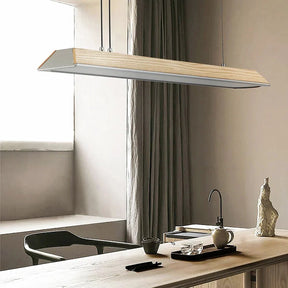 Lumière LED en Bois Naturel - Design Élégant et Écologique